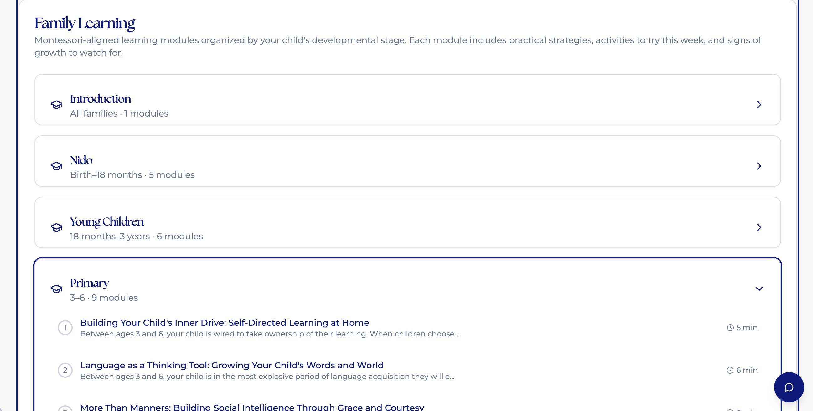 Family Learning Hub