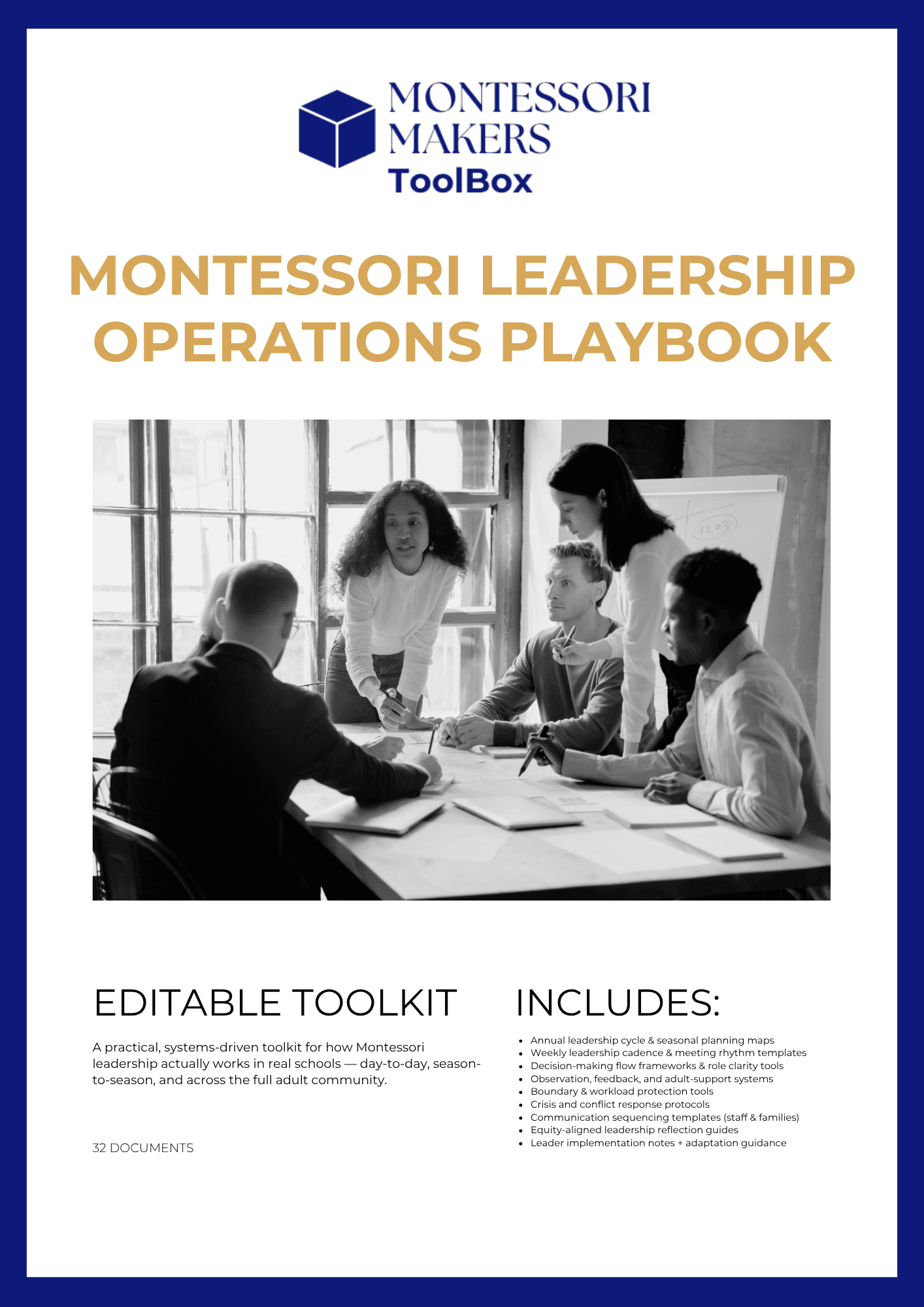 Montessori Leadership Operations Playbook