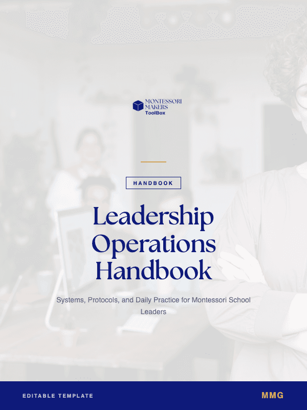 Montessori Leadership Operations Playbook